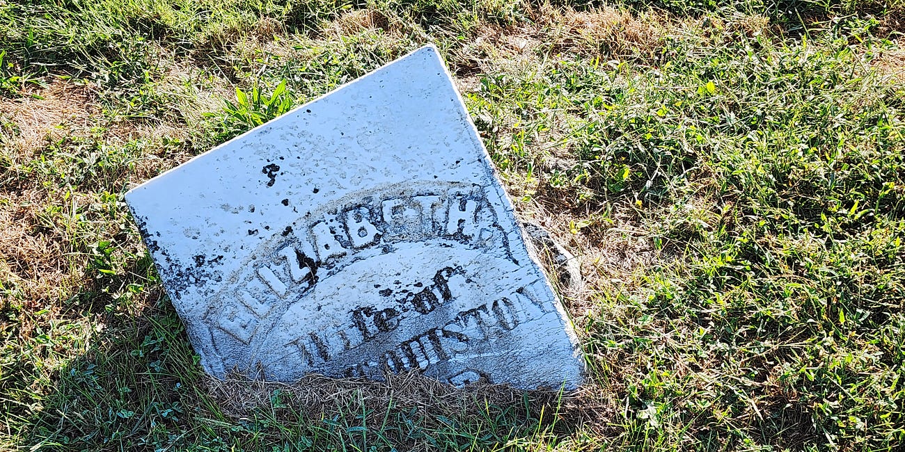 The dead speak in stone