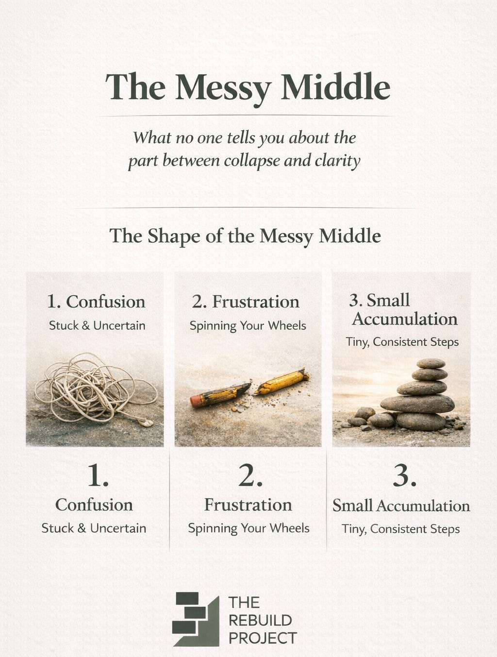 The Messy Middle: What Happens Between Breakdown and Breakthrough