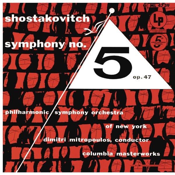 Shostakovich: Symphony No. 5 in D Minor (2022 Remastered Version) - Album  by Dimitri Mitropoulos & New York Philharmonic - Apple Music