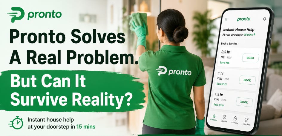 Pronto Solves A Real Problem. But Can It Survive Reality?