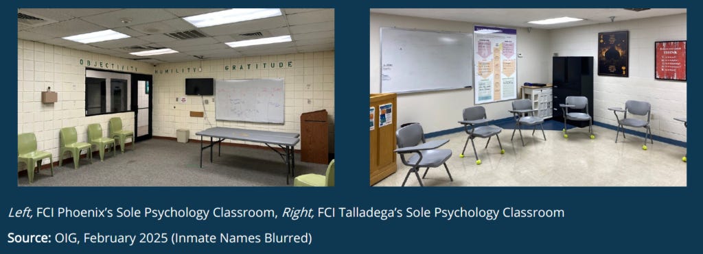 BOP Quality Learing Center: DOJ watchdog says BOP mishandled First Step Act funding while inmates waited for real prison reform programs. BOP Quality Learing Center: DOJ watchdog says BOP mishandled First Step Act funding while inmates waited for real prison reform programs.
