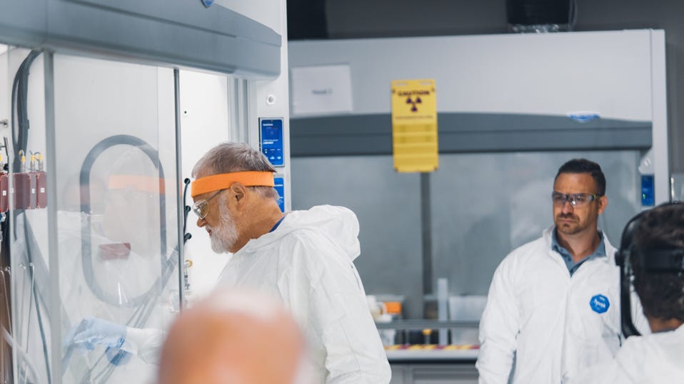 TRISO nuclear fuel clean room