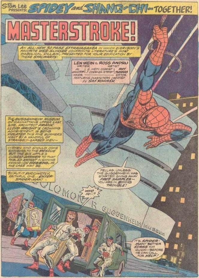 O Demolidor de Frank Miller e Klaus Janson - Aranha do Ross Andru