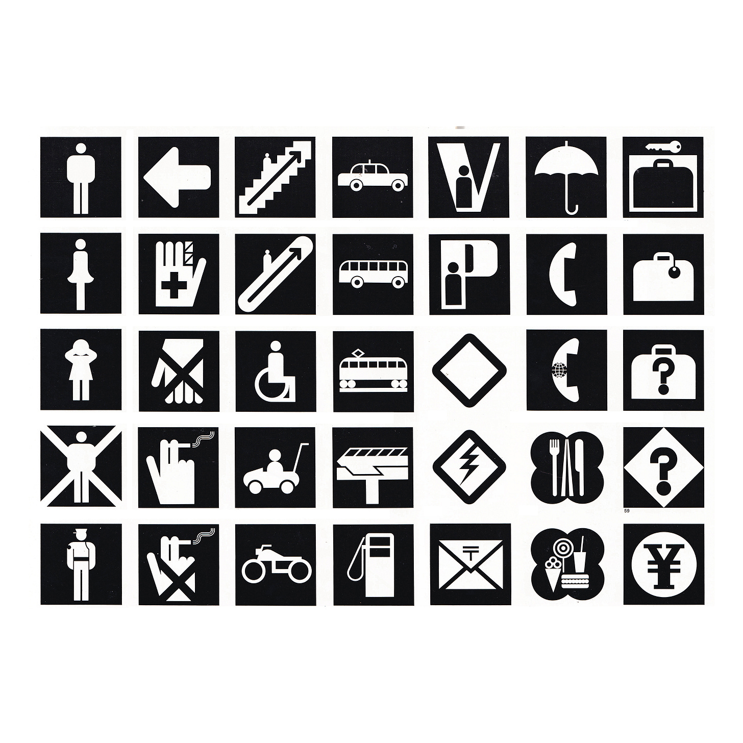 Expo 70 Pictograms Expo 70 Pictograms