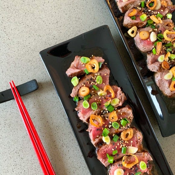 Japanse biefstuk tataki recept