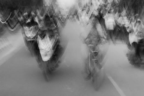 The Blurs in Monochrome