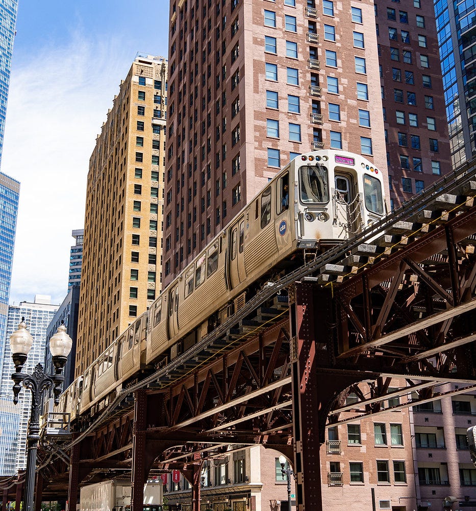 Riding the Chicago 'L' train - a how to guide