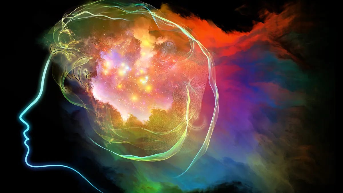 psychedelic brain