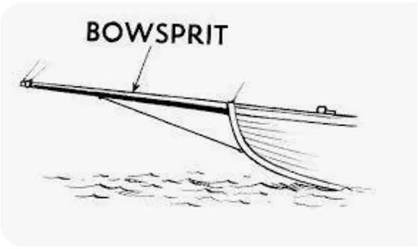 photo of bowsprit on a boat