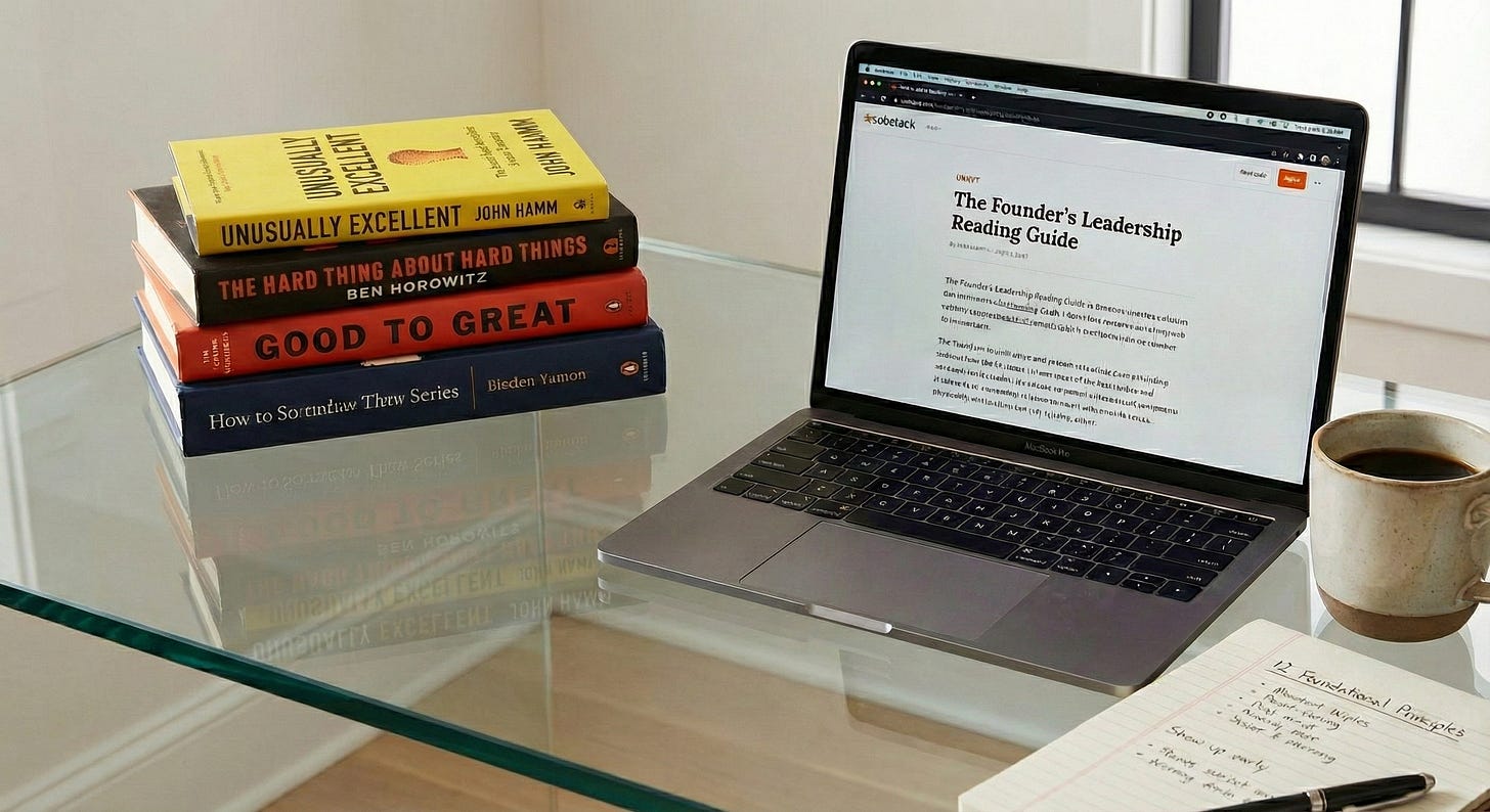 创始人的领导力读书指南：每位初创公司 CEO 都该读的五本领导力书籍