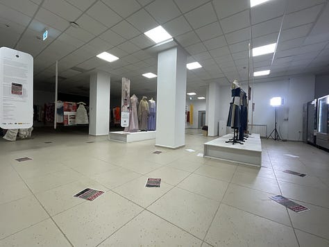 Exposición de moda Universidad de Birzeit