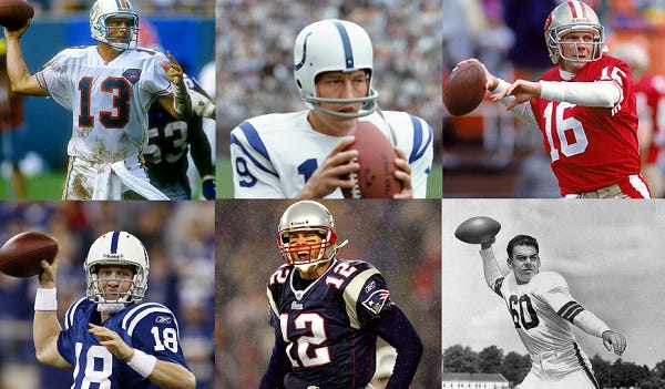 Introducing the QB GOAT Series