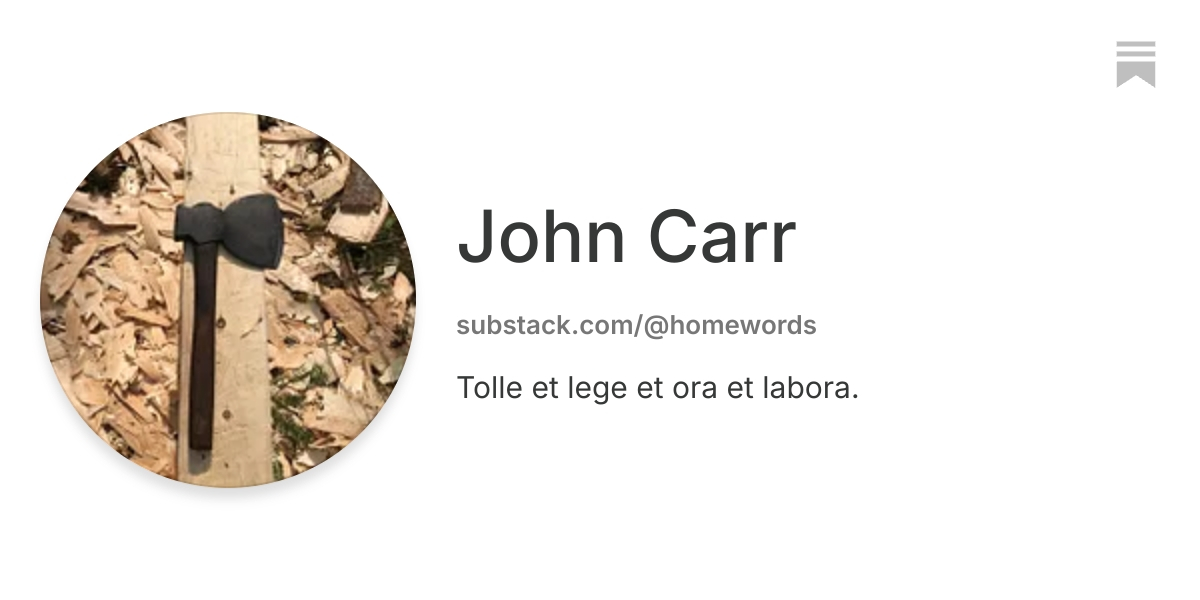 John Carr | Substack