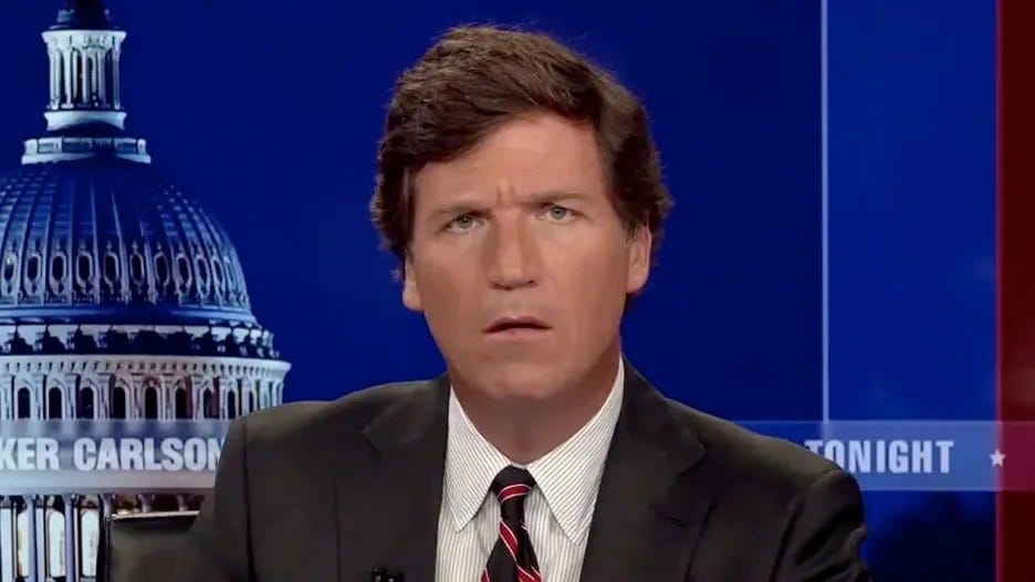 Tucker Carlson Tops With Democratic Demo Viewers in Primetime