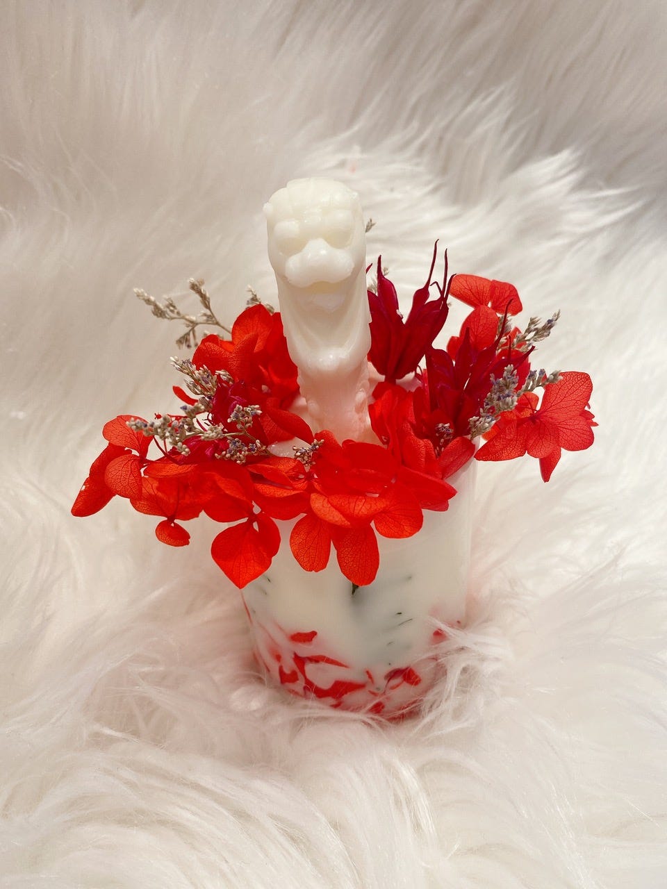 Merlion candle
