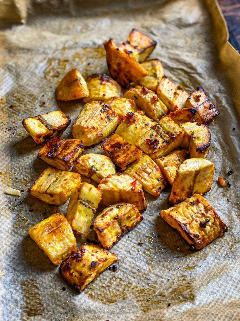 Lerato's Roasted Plantains