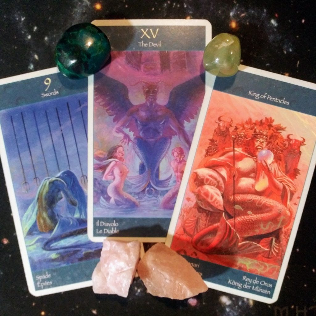 A Message from the Universe ~ Balance and Moderation, Multiple Tarot of Mermaids Cards A Message from the Universe ~ Balance and Moderation, Multiple Tarot of Mermaids Cards