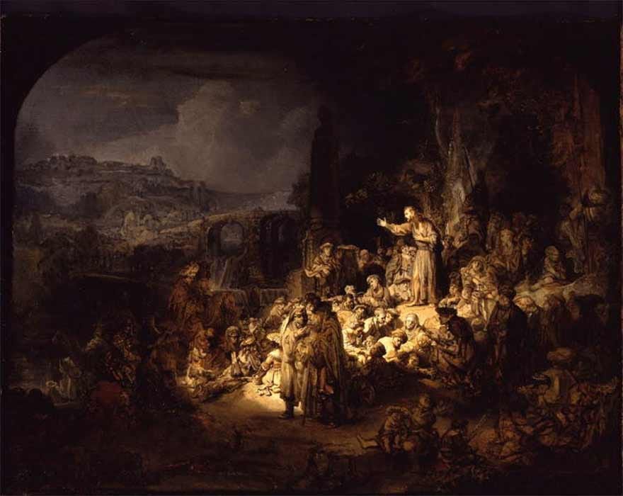 John the Baptist Preaching by Rembrandt (1634) (Public Domain) John the Baptist Preaching by Rembrandt (1634) (Public Domain)