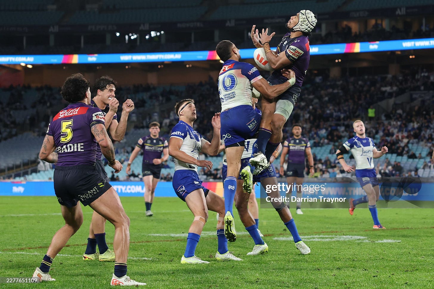 NRL Rd 12 - Bulldogs v Storm