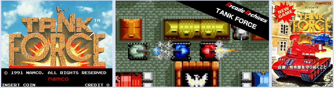The 16-bit Arcade and Console Era (1990-1995) - Tank Force