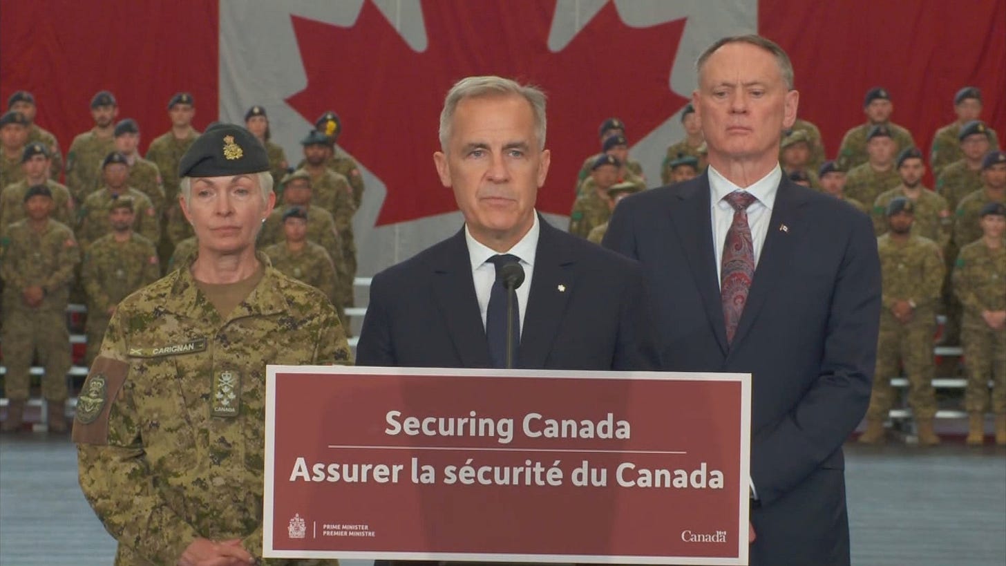 Carney says Canada will meet its NATO commitments on defence spending Carney says Canada will meet its NATO commitments on defence spending