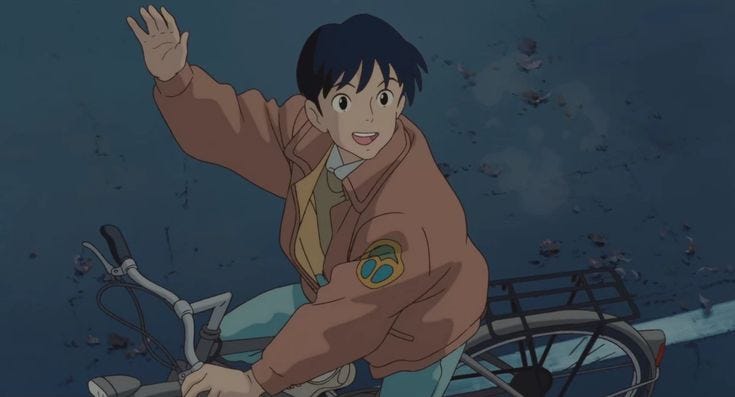 I'm curious what kind of jacket Seiji wears in Whisper of the Heart. If  anyone knows what kind out is or can point to one similar, it'd be highly  appreciated :) :