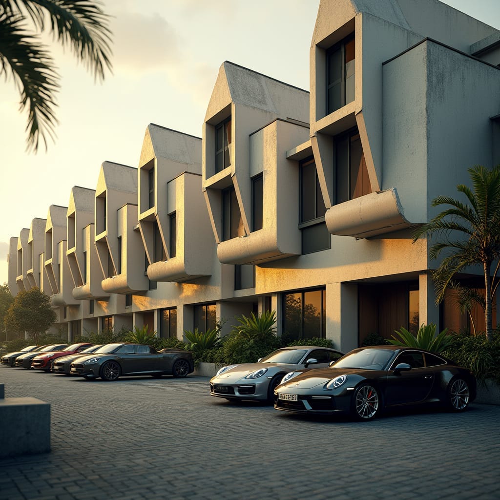 Rhythmic Terrace Block