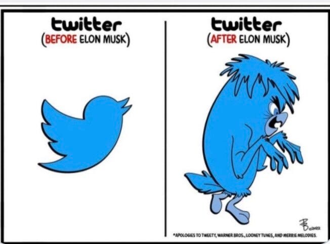 Bluebird turning evil after Musk. 