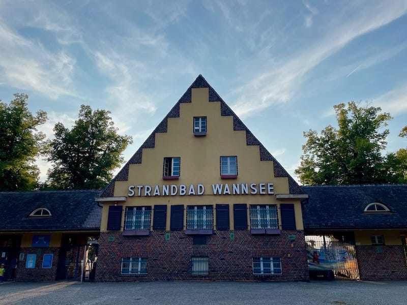 Strandbad Wannsee entrance