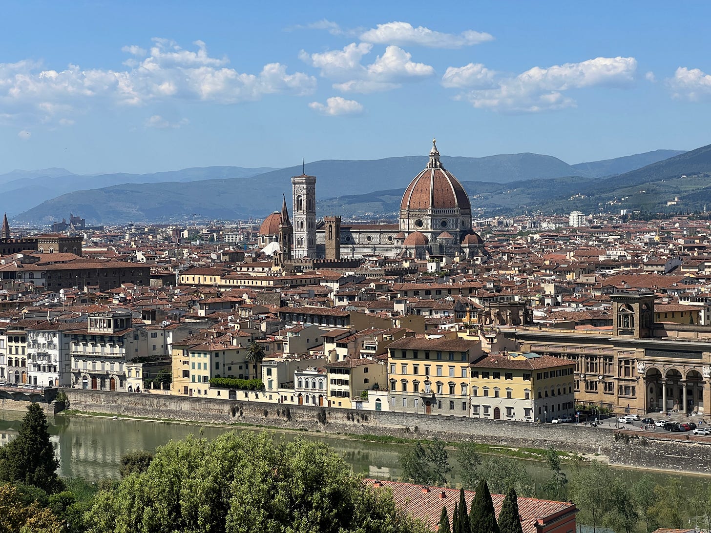 View of Florence from Piazzale Michelangelo