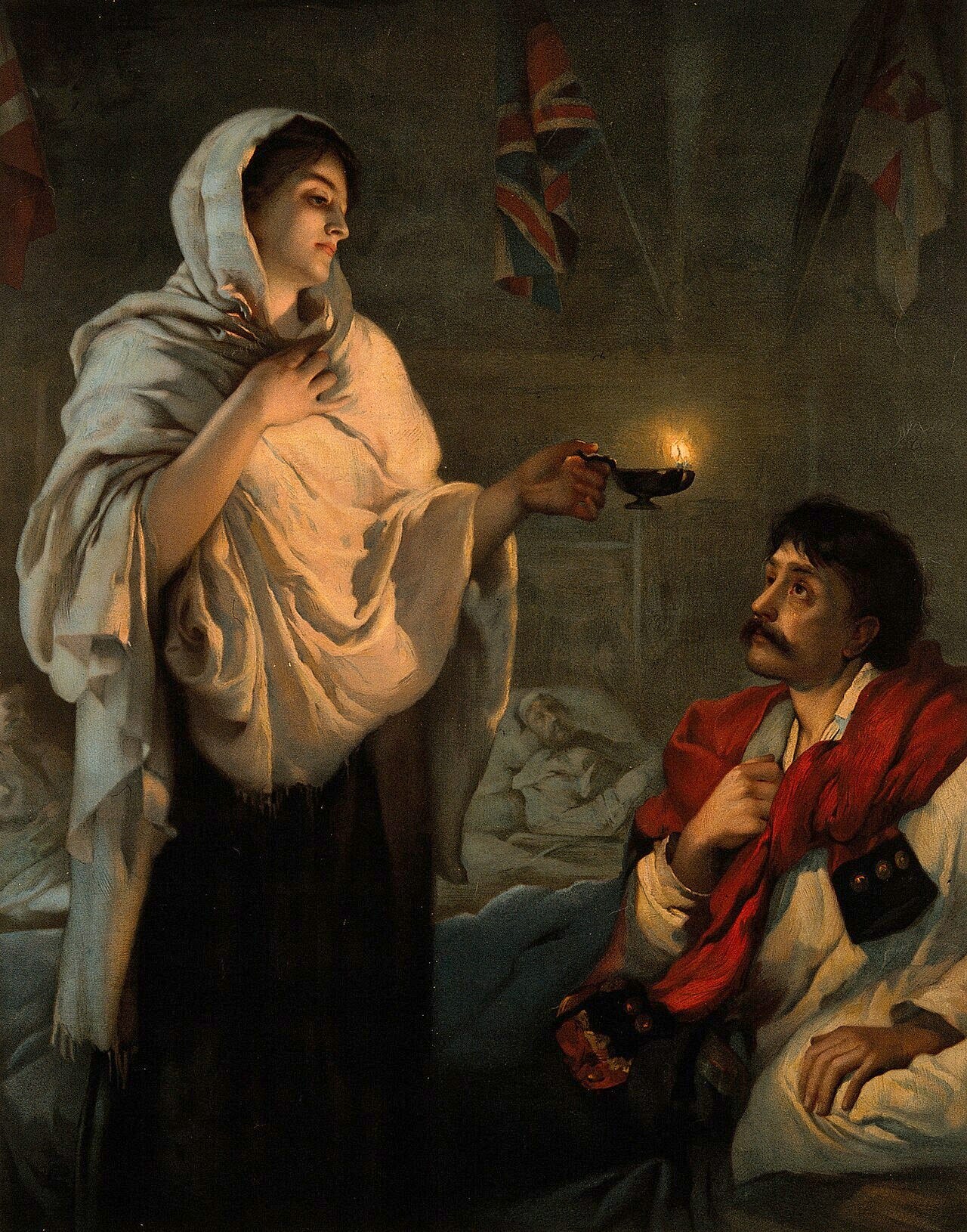 https://upload.wikimedia.org/wikipedia/commons/thumb/b/ba/Florence_Nightingale._Coloured_lithograph._Wellcome_V0006579.jpg/1280px-Florence_Nightingale._Coloured_lithograph._Wellcome_V0006579.jpg?utm_source=commons.wikimedia.org&utm_campaign=imageinfo&utm_content=thumbnail