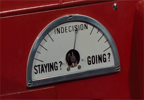 Should I Go Reaction GIF by MOODMAN Should I Go Reaction GIF by MOODMAN