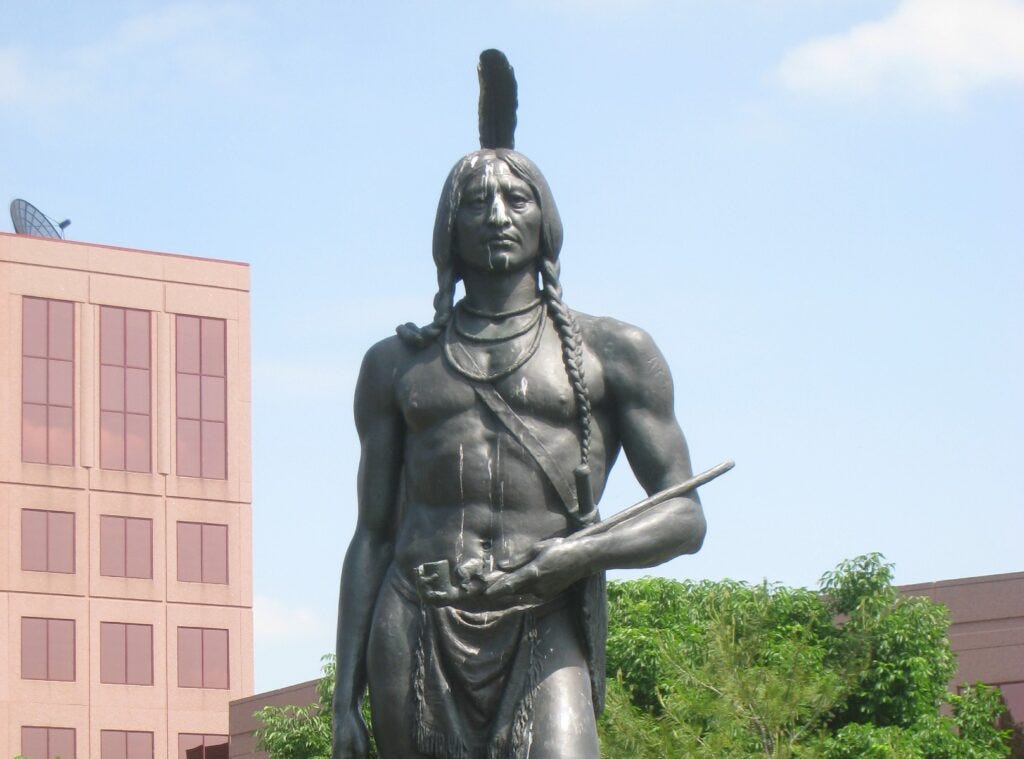 Massasoit sculpture