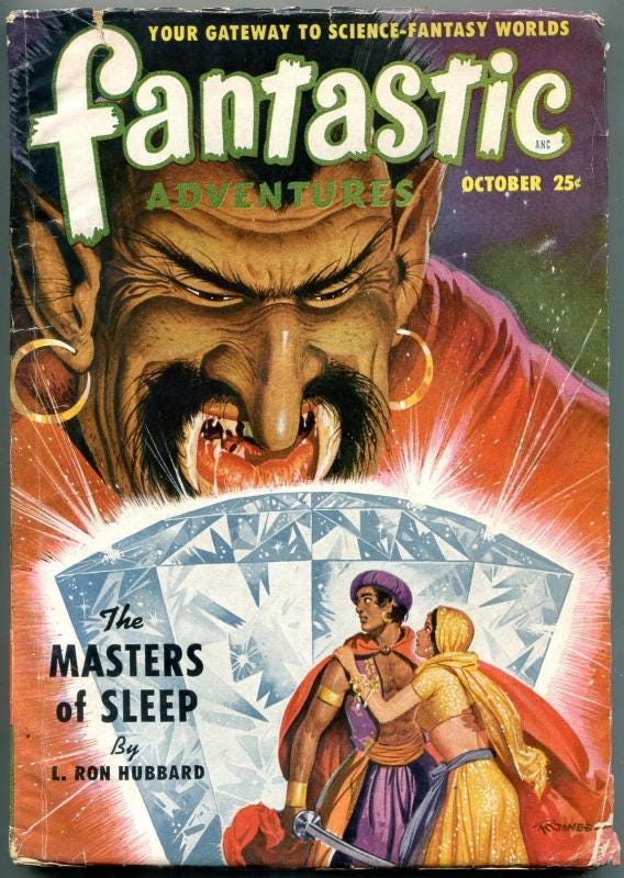 L Ron Hubbard's Pulp Comic Career was strange : r/comicbooks