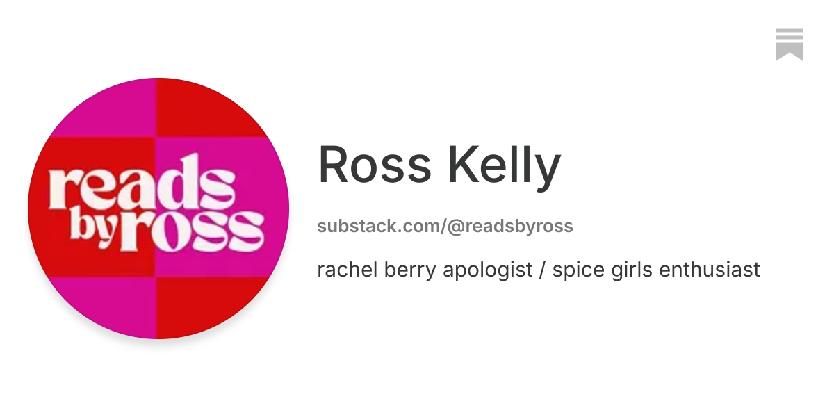 Ross Kelly | Substack