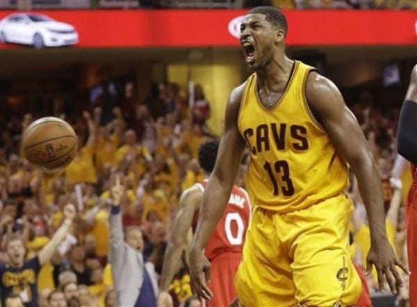 tristan thompson kills it for cavalivers nba finals 2015 tristan thompson kills it for cavalivers nba finals 2015