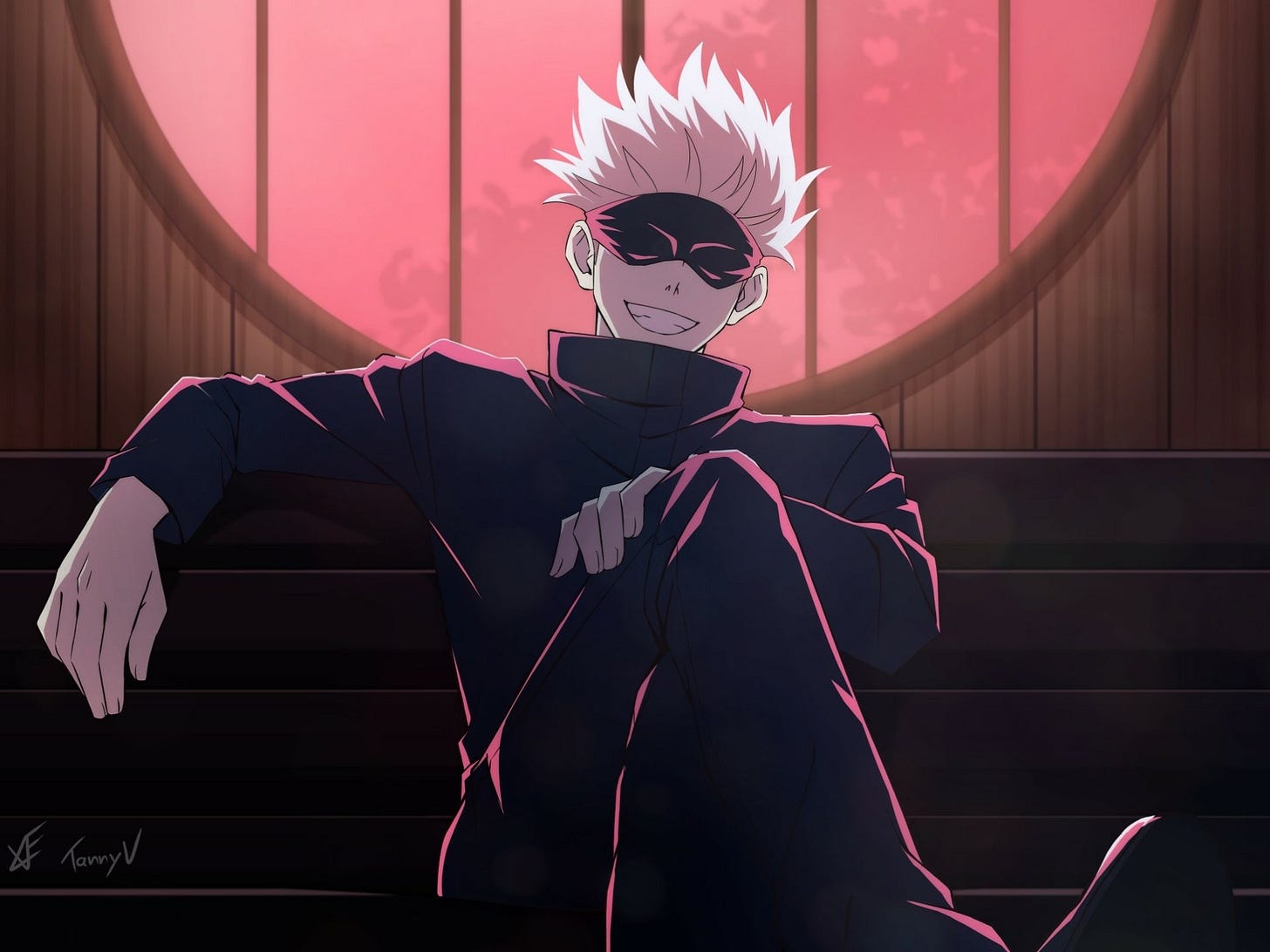 Satoru Gojo HD Wallpaper - Jujutsu Kaisen by TannyV Satoru Gojo HD Wallpaper - Jujutsu Kaisen by TannyV