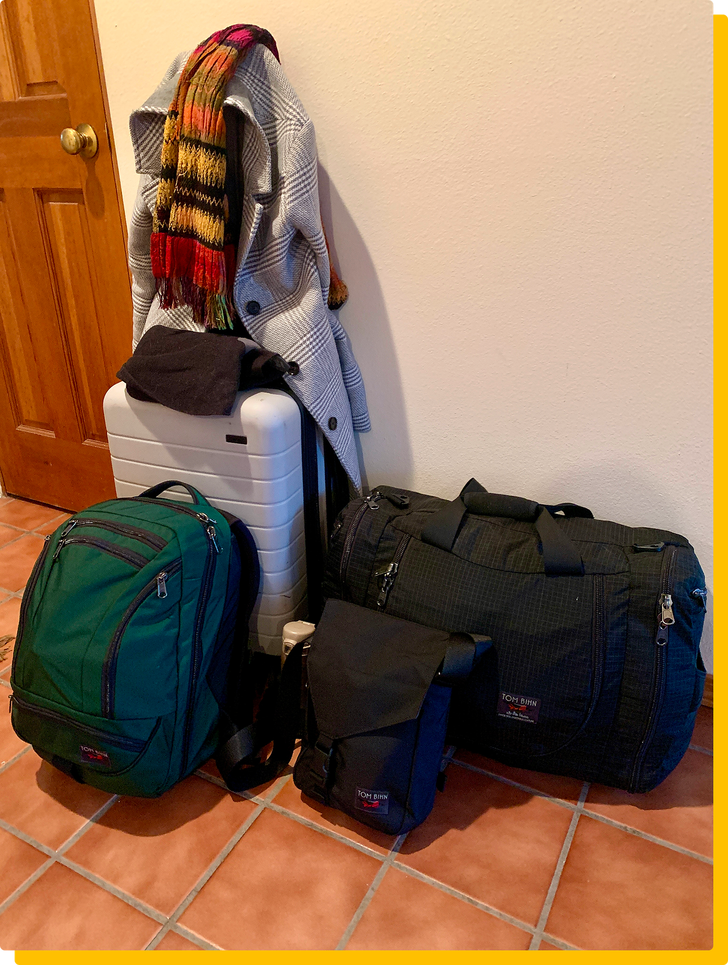 Photo of my suitcases