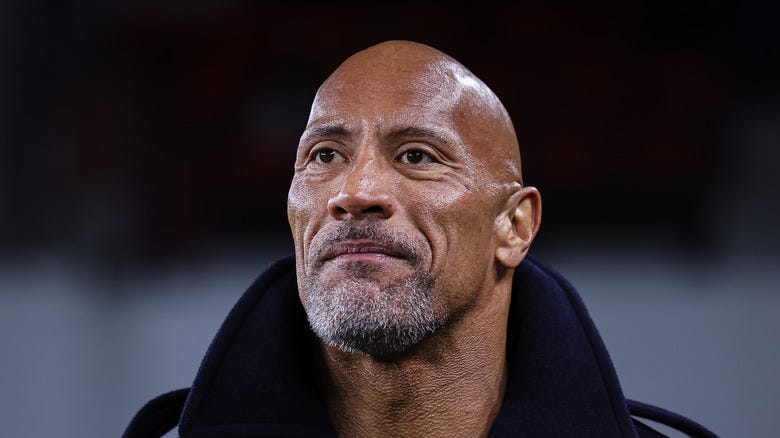 Dwayne "The Rock" Johnson smiling