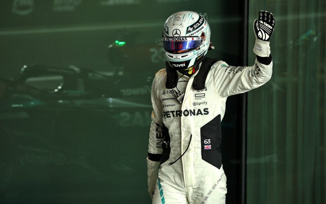 Russell rues sprint pole loss over 'confused' Mercedes car | RacingNews365