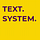 Text. System. Freiheit.