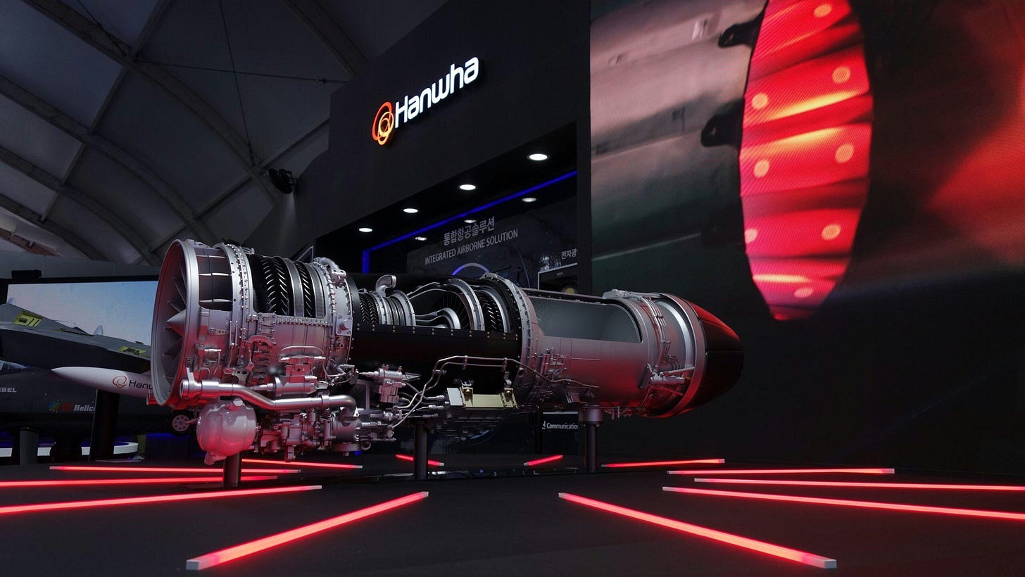 Hanwha Aerospace signs $459 million contract for KF-21 jet engines