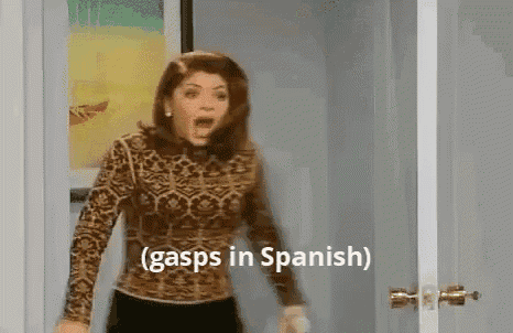 Novela GIF - Gasps In Spanish Telenovela Shocked - Discover & Share GIFs
