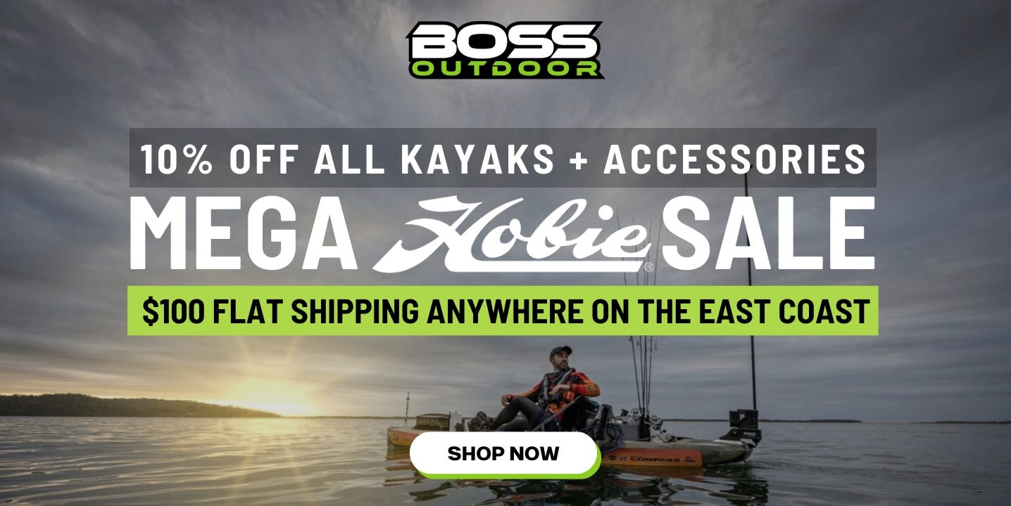 Boss Outdoor Mega Hobie Sale