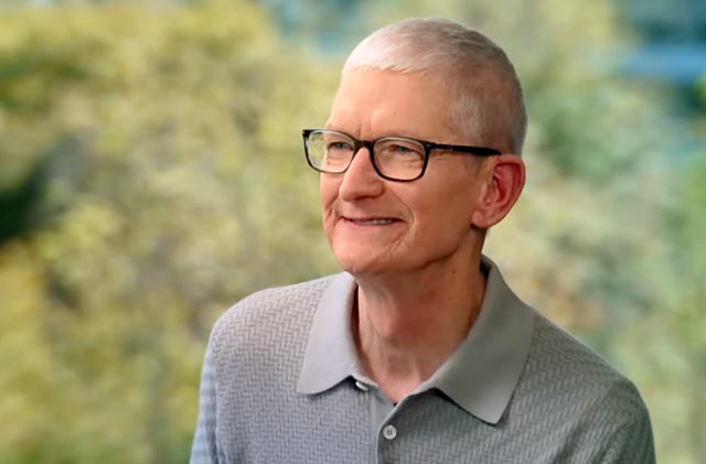 Outgoing Apple CEO Tim Cook