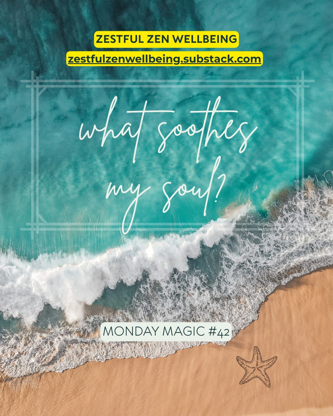 Prompt: What soothes my soul?
