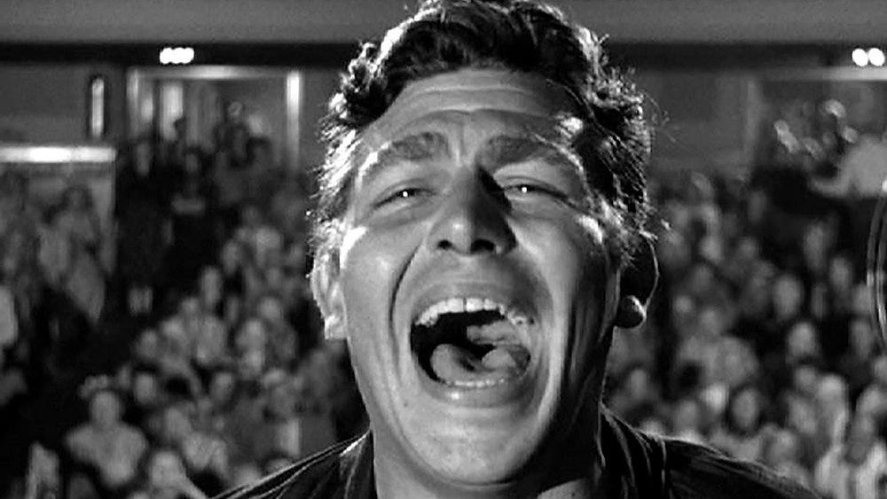 A FACE IN THE CROWD, 1957, Andy Griffith, Patricia Neal, Walter Matthau,  Lee Remick