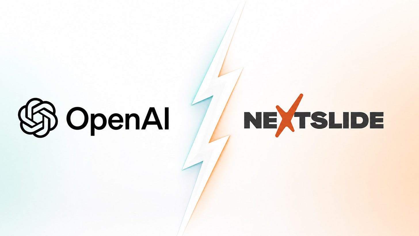 OpenAI acquires NextSlide, an AI presentation startup founded by Caper AI co-founder Ahmed Beshry, and puts its team on ChatGPT OpenAI acquires NextSlide, an AI presentation startup founded by Caper AI co-founder Ahmed Beshry, and puts its team on ChatGPT