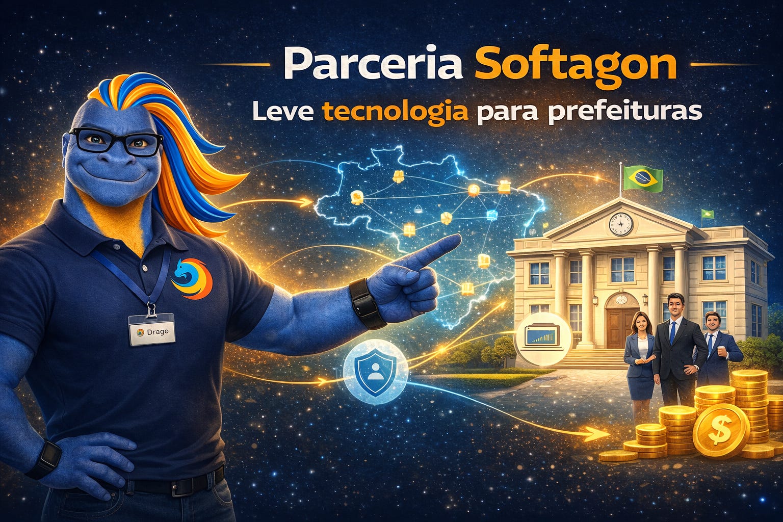 Programa de Parceria Softagon: Como Funciona e Benefícios para Prefeituras