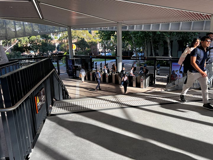 Some more images of Redfern Station. Mostly by author.